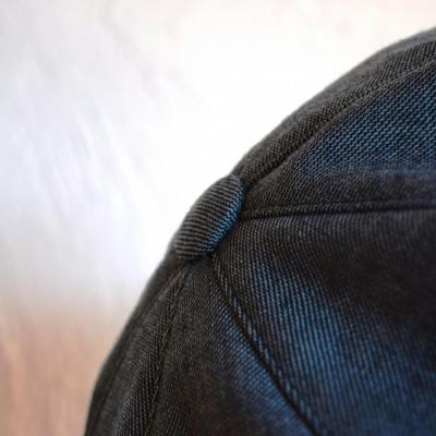 Detail gavroche bleue chinee