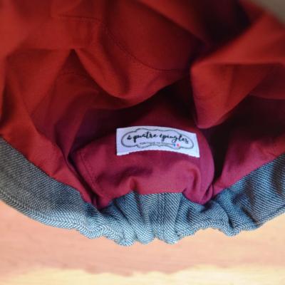 Interieur gavroche bleue chinee